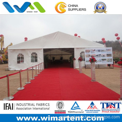 15m X 30m Clear PVC Windows Event Tent with Red Carpet for Sale